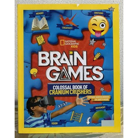 National Geographic Kids Brain Games: Colossal Book of Cranium-Crushers ...