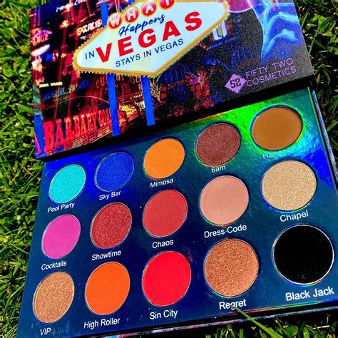 52 Cosmetics • @fiftytwocosmetics Las Vegas Eyeshadow Palette | Eyeshadow, Spring makeup, Skin ...