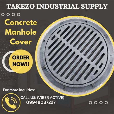 Concrete Manhole Cover, Commercial & Industrial, Construction Tools ...