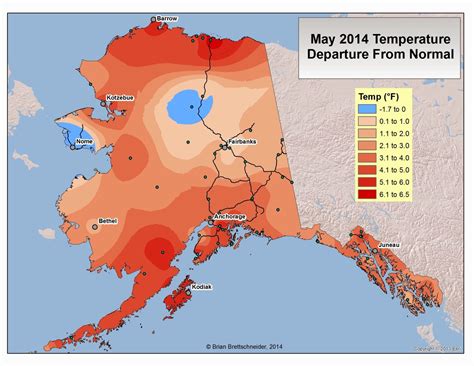 Deep Cold: Alaska Weather & Climate: Fairbanks Airport Temperatures