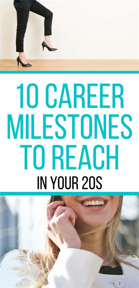 10 Career Milestones To Reach In Your 20s - GenTwenty | Dream job career, Career advice dream ...