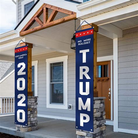 Trump 2020 Flag No More Bull Keep Great Banners Outdoor Yard Sign Trump ...