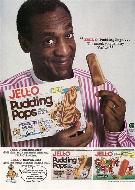 Jello Pudding Pops 1989 Ad w/ Bill Cosby | Nouvelle cuisine