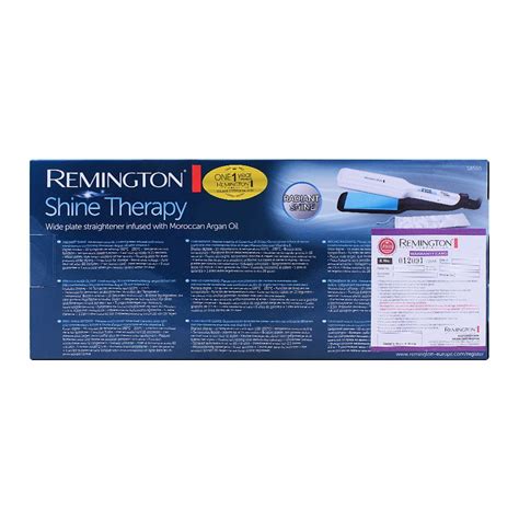 Purchase Remington Shine Therapy Wide Plate Hair Straightener, S8550 Online at Special Price in ...