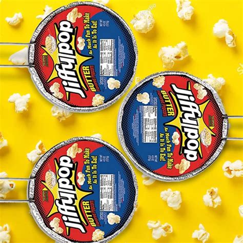 Jiffy Pop Stovetop Campfire Popcorn - Fluffy Butter Movie Popcorn - Dean Products (3)