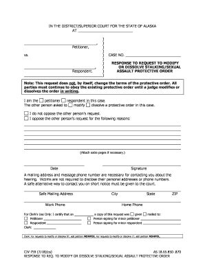 Alaska Court Forms - Fill Online, Printable, Fillable, Blank | pdfFiller