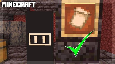 Nether Update - How to Get SNOUT BANNER PATTERN! Minecraft 1.16.1 - YouTube