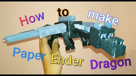 9simple Giant Ender Dragon Papercraft Template Sijo Poetry | Images and ...