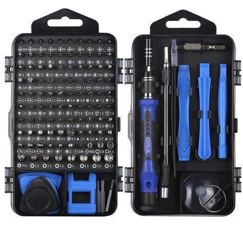 ORIA Precision Screwdriver Set 120 in 1 Screwdriver Kit with 101 Bits ...