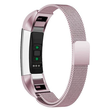 Oitom Fitbit Alta HR Accessory Bands and Fitbit Alta Metal Bands - Sakura Pink - High Quality ...