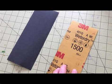 Understanding The Different Grades of Sandpaper - YouTube