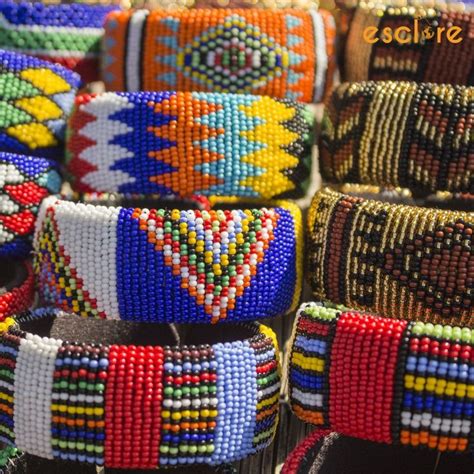 South African beadwork is an art of vibrant colors, sophisticated ...