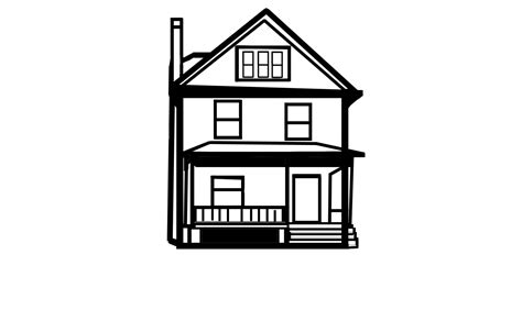 House Line Drawing Free Stock Photo - Public Domain Pictures