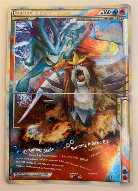 Pokemon Suicune & Entei Legend Top & Bottom 94/95 95/95 MP Review ...