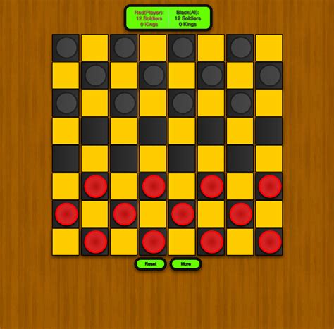 🕹️ Play Checkers Online Against the Computer: Free Online Checkers ...