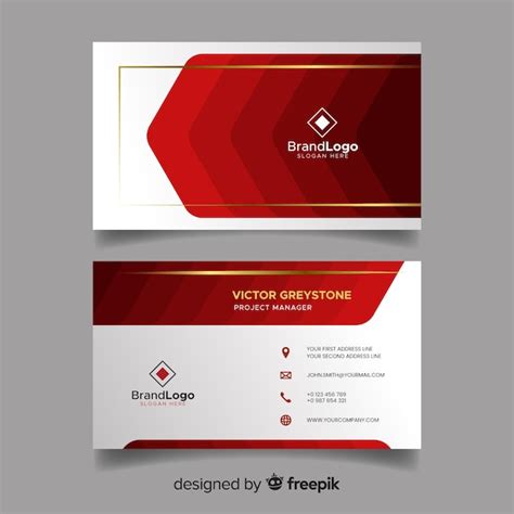 Free Vector | Business card template