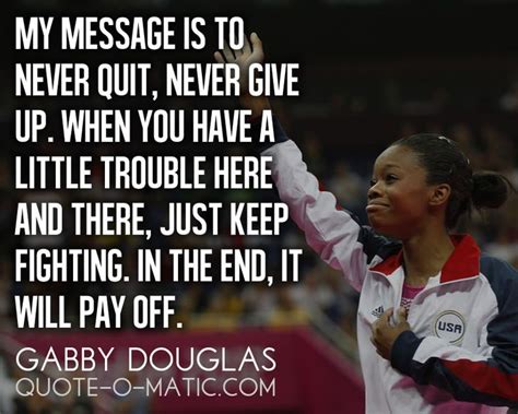 Gabby Douglas Quotes. QuotesGram