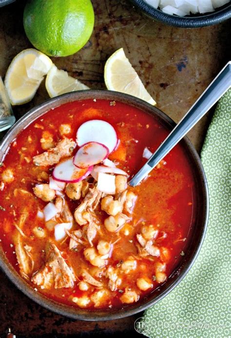 Nana's Pozole Mexican Soup with Pork & Hominy | The Foodie Affair ...