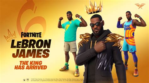 You can soon dunk on everyone as Lebron James in Fortnite