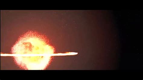 Alderaan blowing up star wars episode IV [HD] - YouTube