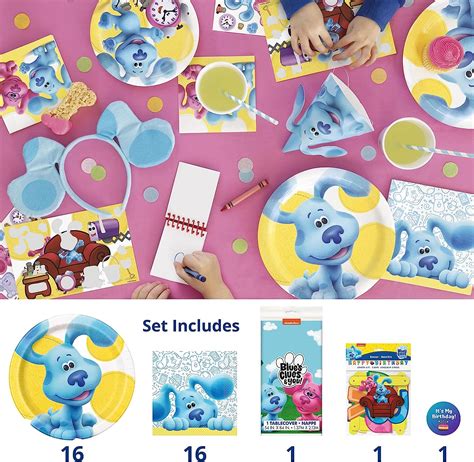 Blues Clues Birthday Decorations Serves 16 – Blues Clues Party Supplies ...