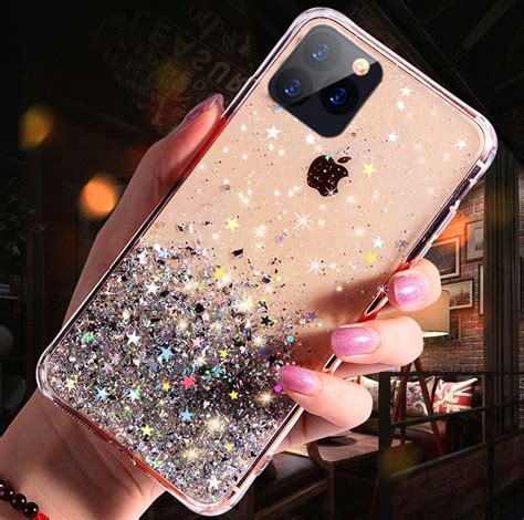 Luxury Fashion Deluxe Bling Glitter Transparent Phone Case For iPhone – i-Phonecases.com