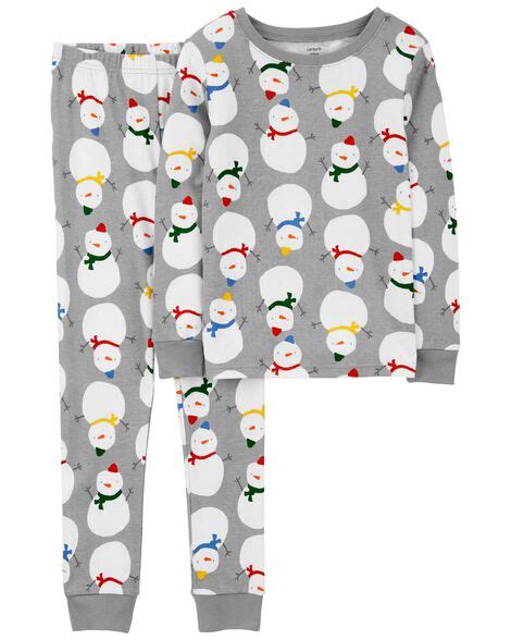 Kid 2-Piece Snowman 100% Snug Fit Cotton Pajamas - Carter's | Carter's