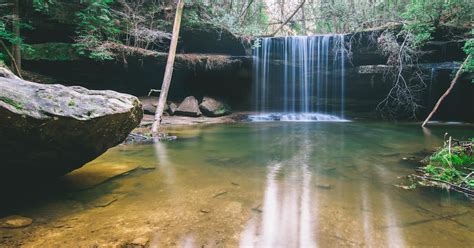 Hike to Upper Caney Creek Falls, Alabama