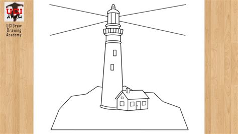 Lighthouse Outline Drawing - memmiblog