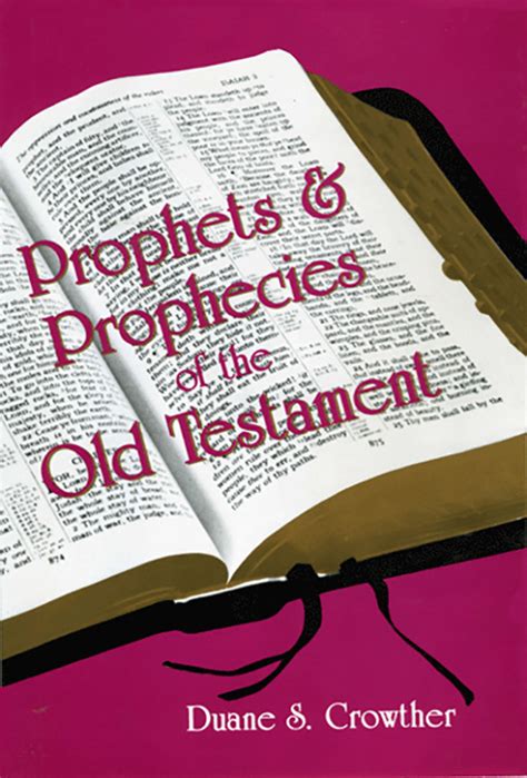 Prophets and Prophecies of the Old Testament | Horizon Publishers ...