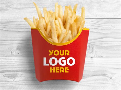 French Fries logo | Free Mockups, Best Free PSD Mockups - ApeMockups