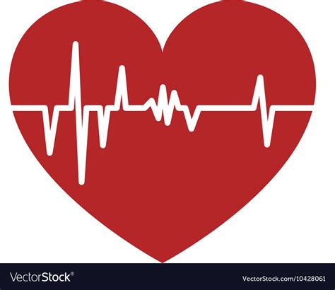 Heart cardiology medical Royalty Free Vector Image