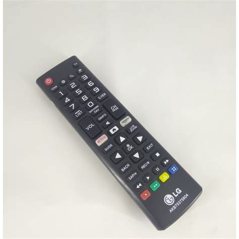 1Pc AKB75375604 Black Remote Control for LCD LED Smart LG TV | Shopee ...