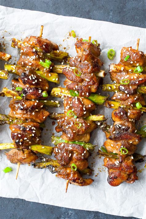 Chicken Yakitori (Whole30 - Paleo) - Every Last Bite