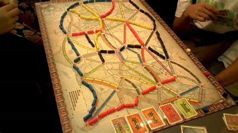 Ticket to Ride - Railway Building Board Game - YouTube