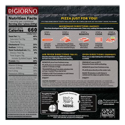 Digiorno Pizza Cooking Instructions Thin Crust | corona.dothome.co.kr