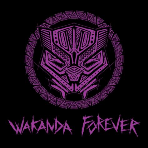 Boy's Marvel: Black Panther: Wakanda Forever Logo Banner T-Shirt ...