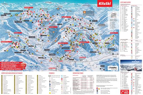 Kitzbuhel Piste Map Free downloadable piste maps.