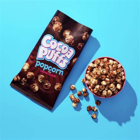 Cocoa Puffs Chocolate Popcorn Snack with Cocoa Glaze Sweet Flavored Party Snack Bag, 7 oz - Kroger