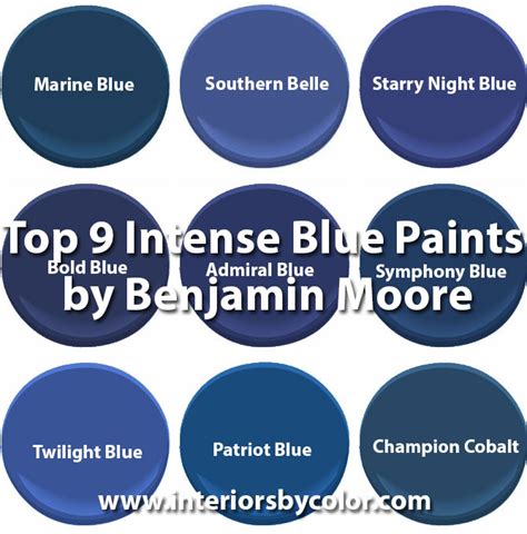 Best Benjamin Moore Blue Paint Colors For Bedrooms | Psoriasisguru.com