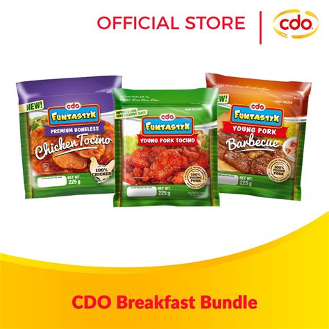 CDO Breakfast Bundle - CDO Foodsphere Online Exclusive | Shopee Philippines