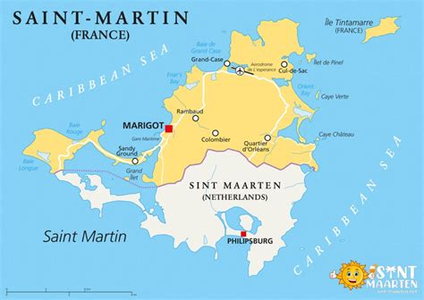 Sint Maarten (Dutch) vs Saint Martin (French)