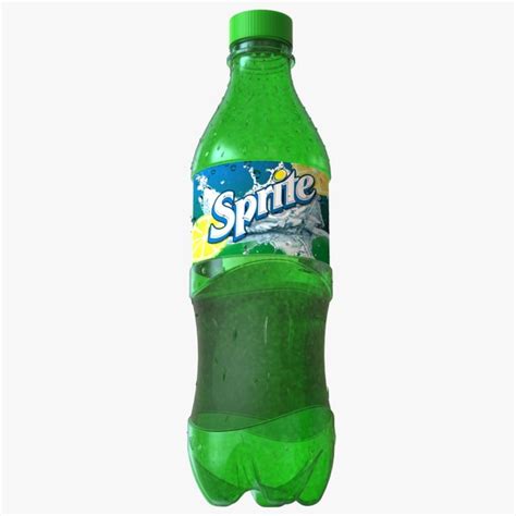 Beverage Bottle Coca Cola Sprite 1000ml 3D - TurboSquid 2050754