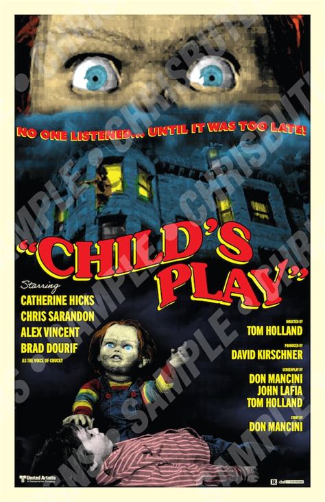 Chucky Childs Play 1 Poster