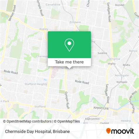 How to get to Chermside Day Hospital by Bus or Train?