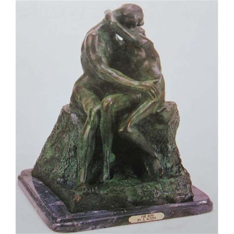 "The Kiss" Bronze Sculpture - Rodin