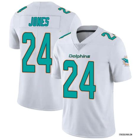 Nike Byron Jones Miami Dolphins Youth White limited Vapor Untouchable Jersey