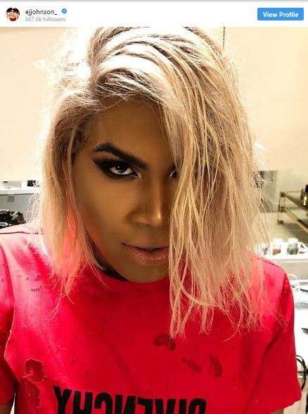 Openly Gay EJ Johnson Boyfriend Issue Roots From Dad - Surprise!