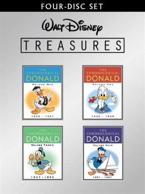 Walt Disney Treasures - The Chronological Donald (Volume 1 - 4) Complete Price in India - Buy ...