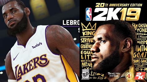 NBA 2k19 LeBron James Screenshot + Rating! - YouTube